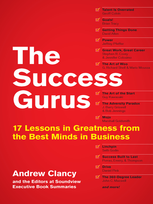 Title details for The Success Gurus by Andrew Clancy - Wait list